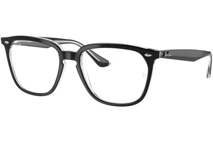 Okulary korekcyjne Ray-Ban RX4362V 2034 Kwadratowe Czarne