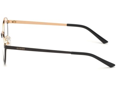 Okulary korekcyjne Guess GU3043 028 Owalne Złote