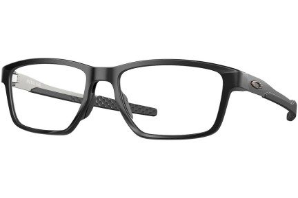 Okulary korekcyjne Oakley Metalink High Resolution Collection OX8153-10 Prostokątne Czarne