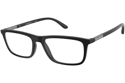 Okulary korekcyjne Emporio Armani EA4160 50421W Prostokątne Czarne