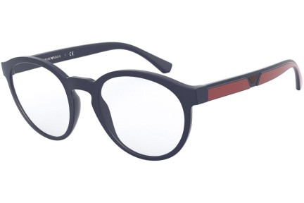 Okulary korekcyjne Emporio Armani EA4152 56691W Okrągłe Niebieskie
