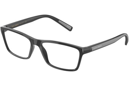Okulary korekcyjne Dolce & Gabbana DG5072 501 Prostokątne Czarne