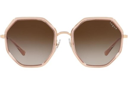 Okulary przeciwsłoneczne Vogue VO4224S 515213 Okrągłe Złote
