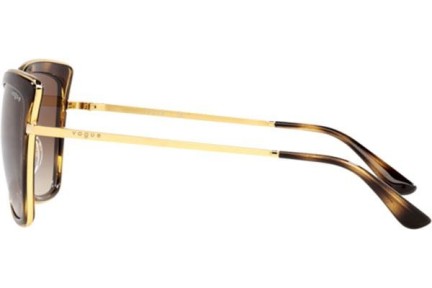 Okulary przeciwsłoneczne Vogue VO4223S 280/13 Kocie oczy Havana