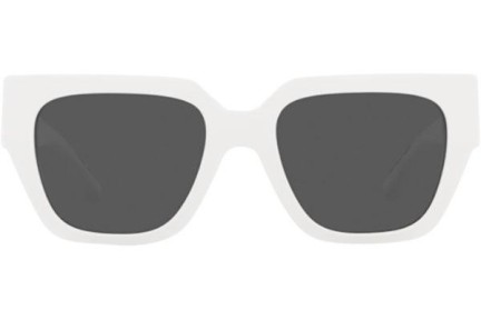 Okulary przeciwsłoneczne Versace VE4409 314/87 Kwadratowe Białe
