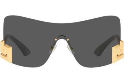 Okulary przeciwsłoneczne Versace VE2240 100287 Pojedyncze | Shield Szare