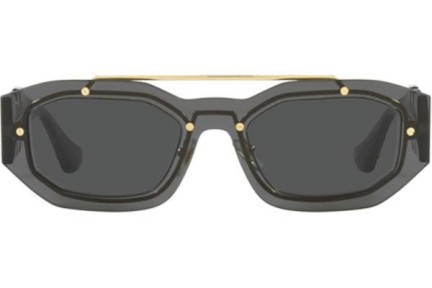 Ochelari de soare Versace Medusa Biggie VE2235 100287 Dreptunghiulari Gri