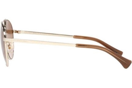 Okulary przeciwsłoneczne Ralph by Ralph Lauren RA4135 911613 Okrągłe Złote