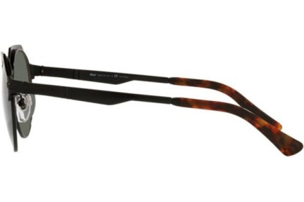 Okulary przeciwsłoneczne Persol PO2488S 111658 Polarized Okrągłe Czarne