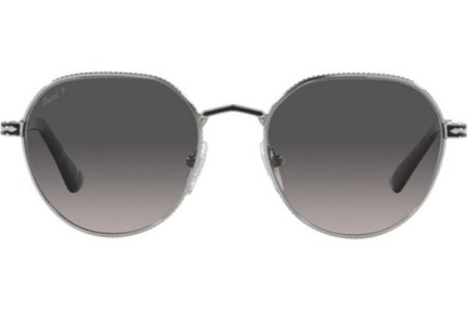 Okulary przeciwsłoneczne Persol PO2486S 1110M3 Polarized Okrągłe Srebrne