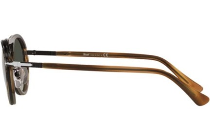 Okulary przeciwsłoneczne Persol PO2485S 114671 Okrągłe Czarne