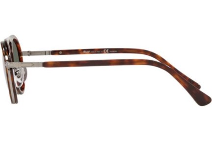 Okulary przeciwsłoneczne Persol PO2485S 114458 Polarized Okrągłe Havana
