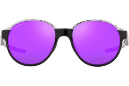 Okulary przeciwsłoneczne Oakley Coinflip OO4144-06 Okrągłe Czarne