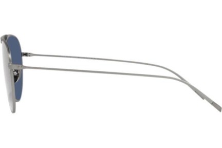 Okulary przeciwsłoneczne Giorgio Armani AR6131 300380 Pilotki (Aviator) Srebrne