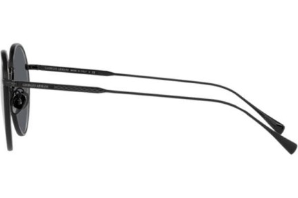 Okulary przeciwsłoneczne Giorgio Armani AR6103J 301487 Okrągłe Czarne