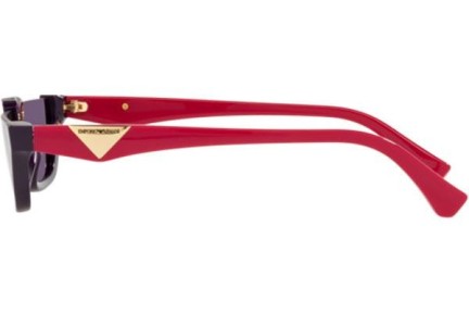 Okulary przeciwsłoneczne Emporio Armani EA4174 55601A Tiny Fioletowe