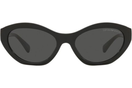 Okulary przeciwsłoneczne Emporio Armani EA4172 501787 Kocie oczy Czarne