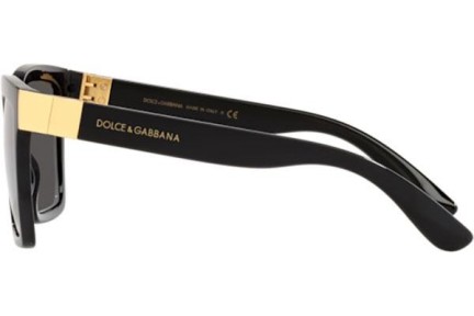 Okulary przeciwsłoneczne Dolce & Gabbana Timeless Collection DG6165 501/87 Kwadratowe Czarne