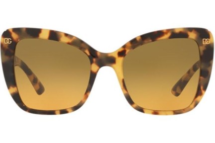 Okulary przeciwsłoneczne Dolce & Gabbana DG4348 512/18 Kocie oczy Havana