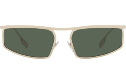 Okulary przeciwsłoneczne Burberry Ruby BE3129 110971 Prostokątne Złote