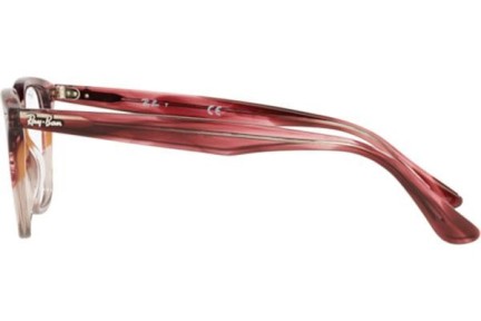 Okulary korekcyjne Ray-Ban RX4362V 8145 Kwadratowe Czerwone