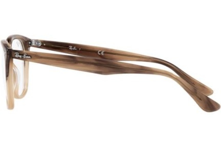 Okulary korekcyjne Ray-Ban RX4362V 8107 Kwadratowe Havana