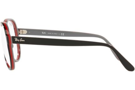 Okulary korekcyjne Ray-Ban Vagabond RX4355V 8136 Pilotki (Aviator) Czarne