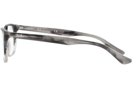 Okulary korekcyjne Ray-Ban RX5375 8106 Prostokątne Szare