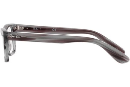Okulary korekcyjne Ray-Ban Junior Burbank Jr RY9083V 3850 Prostokątne Szare