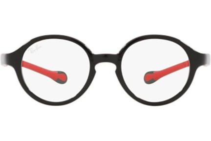 Okulary korekcyjne Ray-Ban Junior RY9075V 3876 Okrągłe Czarne