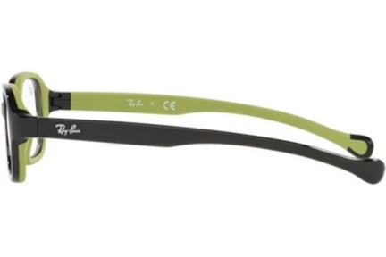 Okulary korekcyjne Ray-Ban Junior RY9074V 3882 Owalne Czarne