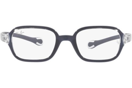 Okulary korekcyjne Ray-Ban Junior RY9074V 3881 Owalne Niebieskie