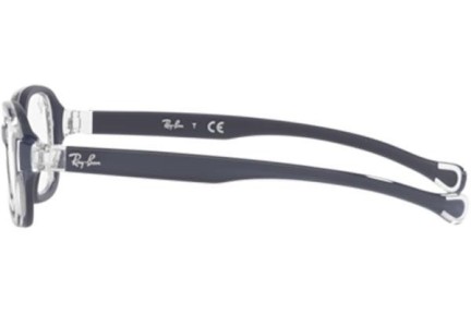 Okulary korekcyjne Ray-Ban Junior RY9074V 3881 Owalne Niebieskie