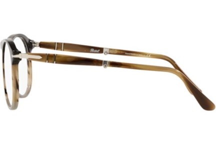 Okulary korekcyjne Persol PO9714VM 1135 Pilotki (Aviator) Czarne