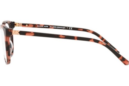 Okulary korekcyjne Michael Kors Edinburgh MK4085U 3009 Kocie oczy Havana