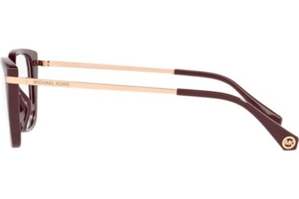 Okulary korekcyjne Michael Kors Bergen MK4083U 3255 Prostokątne Czerwone
