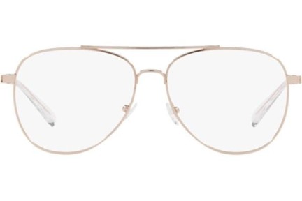 Okulary korekcyjne Michael Kors Procida Bright MK3054B 1108 Pilotki (Aviator) Złote