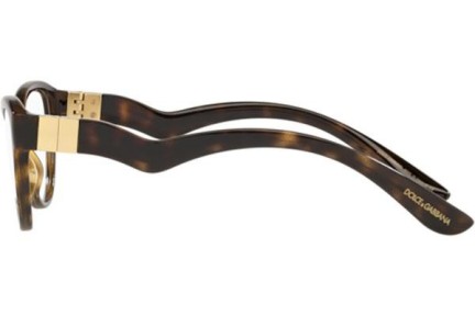 Okulary korekcyjne Dolce & Gabbana DG5079 502 Kocie oczy Havana