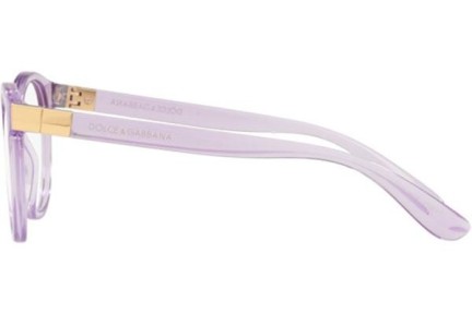 Okulary korekcyjne Dolce & Gabbana DG5075 3045 Okrągłe Fioletowe