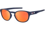 Okulary przeciwsłoneczne Tommy Hilfiger TH1912/S FLL/B8 Okrągłe Niebieskie