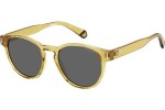 Okulary przeciwsłoneczne Polaroid PLD6175/S 40G/M9 Polarized Okrągłe Żółte