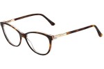 Okulary korekcyjne Jimmy Choo JC287 DXH Kocie oczy Havana