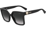 Okulary przeciwsłoneczne Moschino MOS123/S 807/9O Kwadratowe Czarne