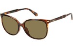 Okulary przeciwsłoneczne Polaroid PLD4125/G/S 086/SP Polarized Kwadratowe Havana