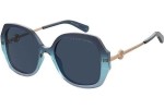 Okulary przeciwsłoneczne Marc Jacobs MARC581/S ZX9/KU Kocie oczy Niebieskie