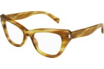 Okulary korekcyjne Saint Laurent SL472 003 Kocie oczy Havana