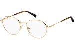 Okulary korekcyjne Max Mara MM1369 DDB Okrągłe Złote