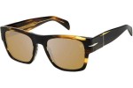 Okulary przeciwsłoneczne David Beckham DB7000/SBOLD KVI/Z0 Kwadratowe Havana