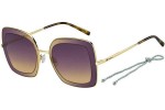 Okulary przeciwsłoneczne M Missoni MMI0034/S J5G/DG Kwadratowe Złote