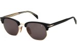 Okulary przeciwsłoneczne David Beckham DB1002/S 2M2/IR Browline Czarne